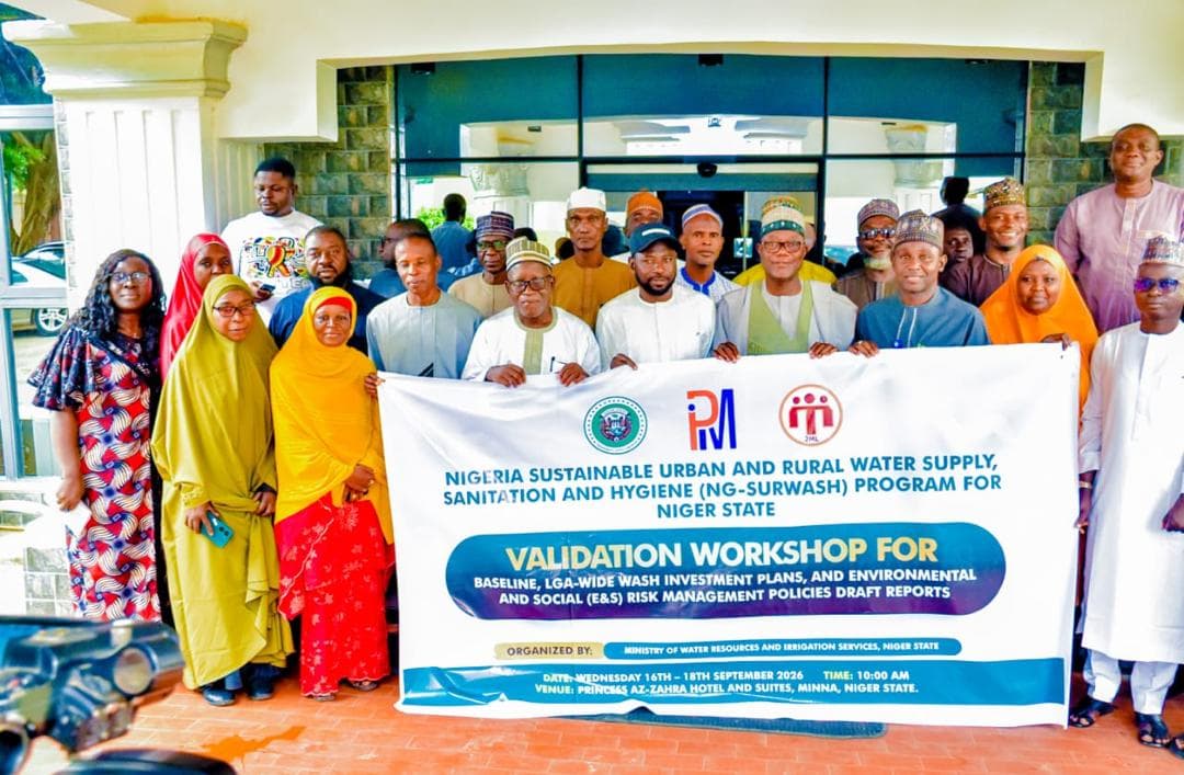 NIGER VALIDATE SURWASH BASELINE, INVESTMENT PLANS FOR BETTER WASH SERVICES